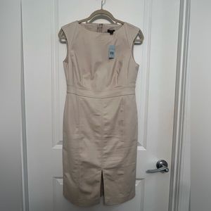 Ann Taylor beige work dress